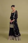 Ink Black Garara Set