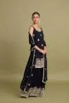 Ink Black Garara Set