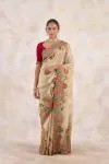 Honey Sand Crepe Saree