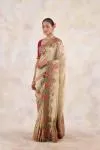 Honey Sand Crepe Saree
