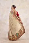 Honey Sand Crepe Saree
