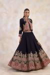Black Jacket Lehenga Set 