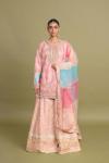 Desert Pink Sharara Set 