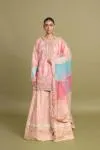 Desert Pink Sharara Set