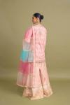 Desert Pink Sharara Set 