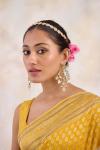 Mustard Yellow Georgette Saree 