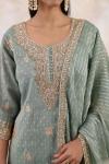 Pista Green Sharara Set 
