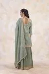 Pista Green Sharara Set 