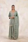 Pista Green Sharara Set 