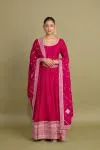 Rani Pink Anarkalli Suit  