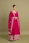 Rani Pink Anarkalli Suit  
