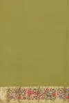 Pistachio Green Georgette Saree