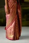 Rani Purple Uppada Tissue Silk Saree