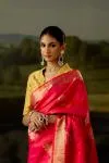 Rani Pink Kanjivaram Saree