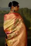Gold Uppada Tissue Silk Saree