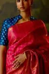 Rani Pink Kanjivaram Silk Saree