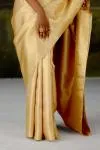Golden Uppada Silk Saree