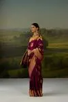 Mulberry Purple Kanjivaram Saree
