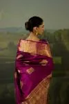 Mulberry Purple Kanjivaram Saree