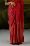Rani Pink Mysore Crepe Saree
