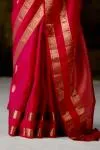 Rani Pink Kanjivaram Silk Saree