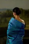 Peacock Blue Kanjivaram Silk Saree