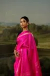 Rani Pink Kanjivaram Silk Saree