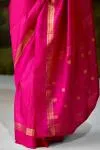 Rani Pink Kanjivaram Silk Saree