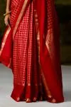 Rich Crimson Kanjivaram Saree