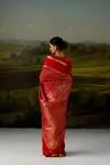 Rich Crimson Kanjivaram Saree