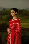 Rich Crimson Kanjivaram Saree