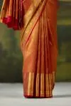 Mustard Gold Kanjivaram Saree