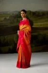 Mustard Kanjivaram Saree