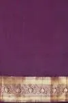 Purple Kanjivaram Saree
