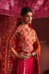 Rani Pink Silk Sharara Set
