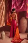 Rani Pink Silk Sharara Set