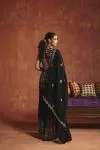 Black Georgette Sharara Set