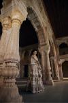 Paisley White Silk Lehenga Set