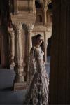 Paisley White Silk Lehenga Set