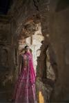 Raspberry Pink Silk Lehenga Set