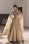 Gold Net Lehanga Set