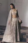 Ivory Cosmos Sequin Lehenga Set
