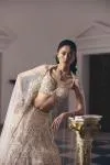 Ivory Cosmos Sequin Lehenga Set