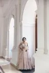 Blush Bloom Embroidered Lehenga Set