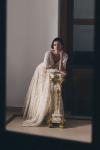 Ivory Net Lehenga Set