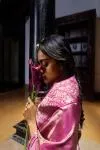 Orchid Kanjivaram Silk Saree
