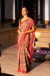 Ivory Patan Patola Sari