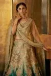 Blue Embroidered Lehenga
