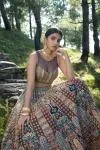 Midnight Blue Mughal Lehenga