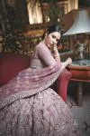 Traditional Mauve Lehenga
